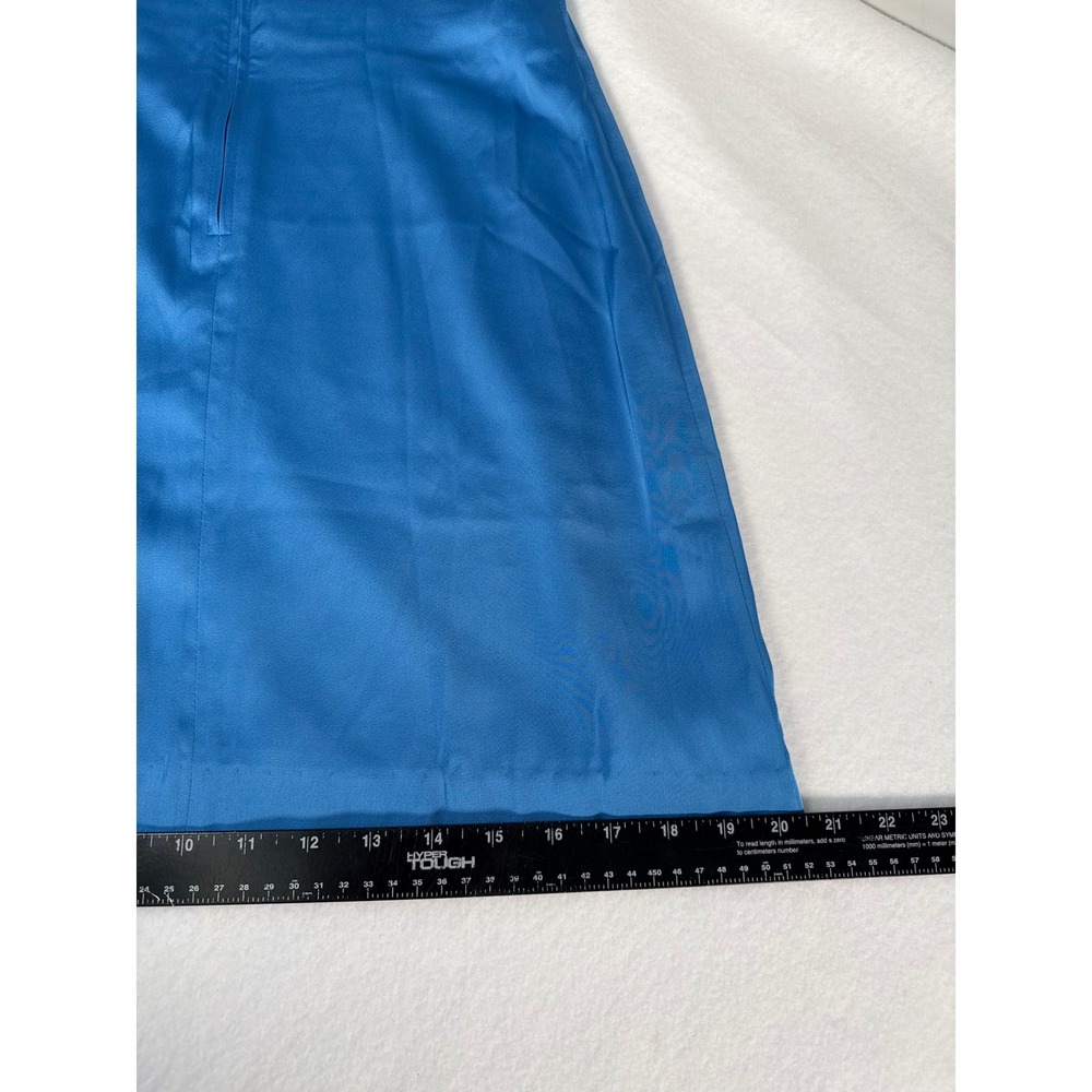 Lilly Pulitzer Carlynn Strapless Satin Bow Mini Dress Morelle Blue Size 2 NEW - Picture 9 of 16